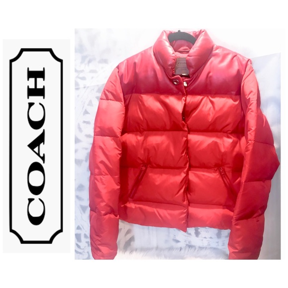 coach down jacket